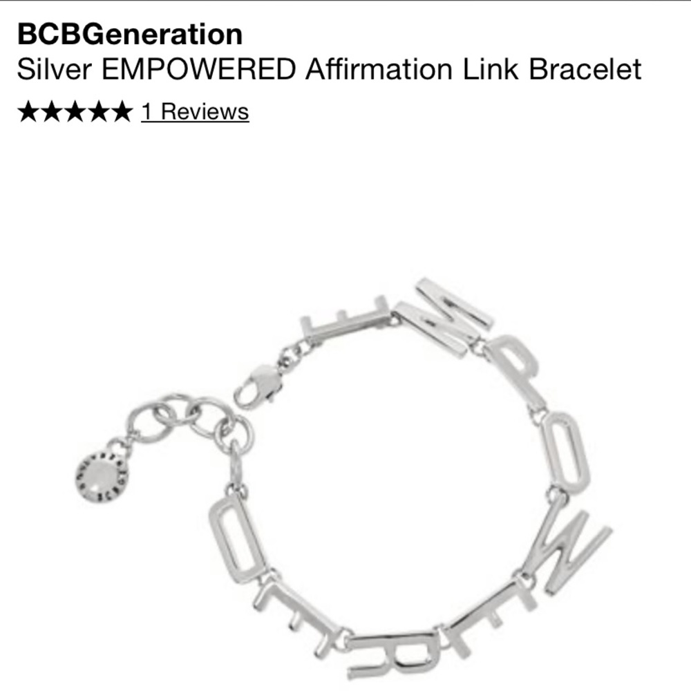 BCBGeneration EMPOWERED Affirmation Bracelet